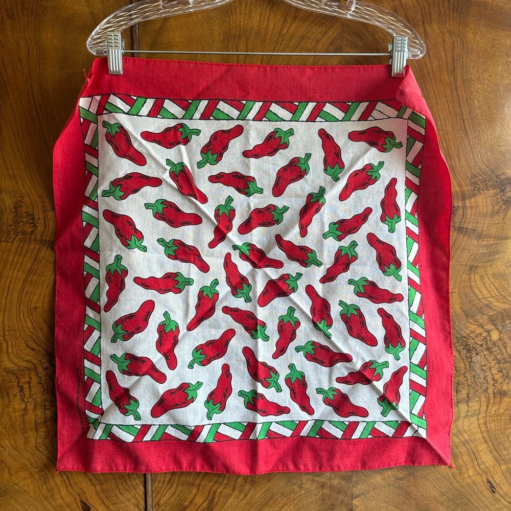 Vintage Chili Pepper Bandana